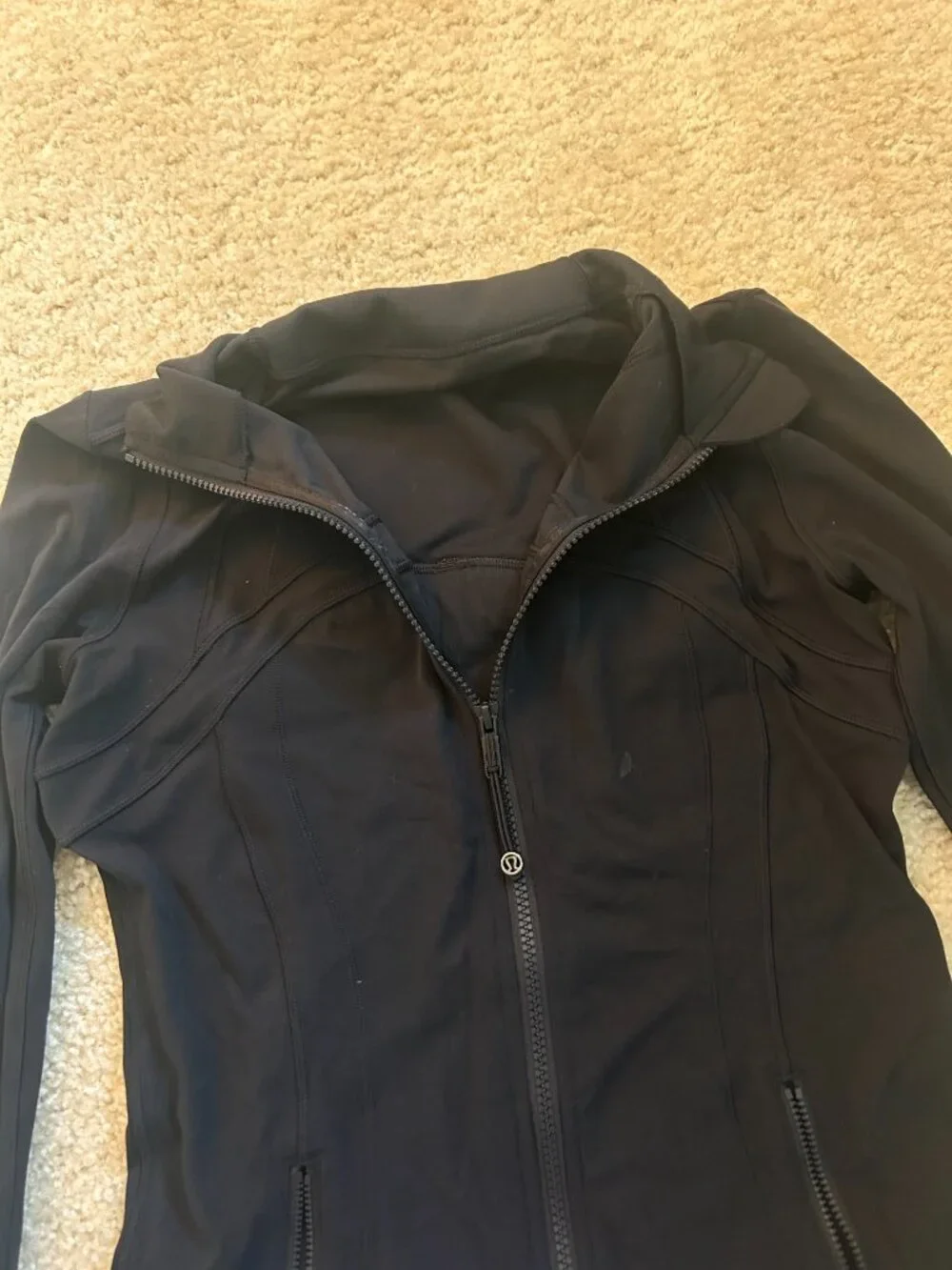 Lululemon Define Jacket Black Nulu Size 8